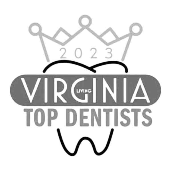 Virginia-living-top-dentist-2023 (1) Virginia living 2023 top dentists award badge for beach kids dentistry in virginia beach, va.